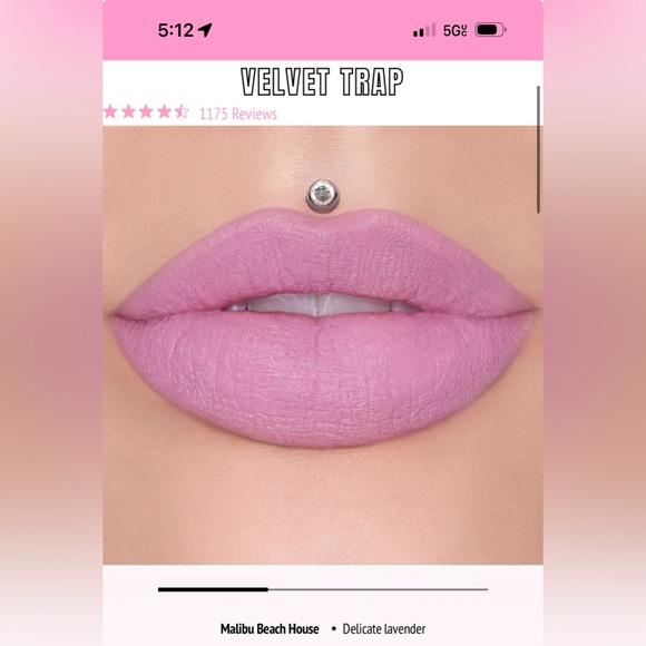 Jeffree star lipstick velvet -2 - Picture 4 of 16